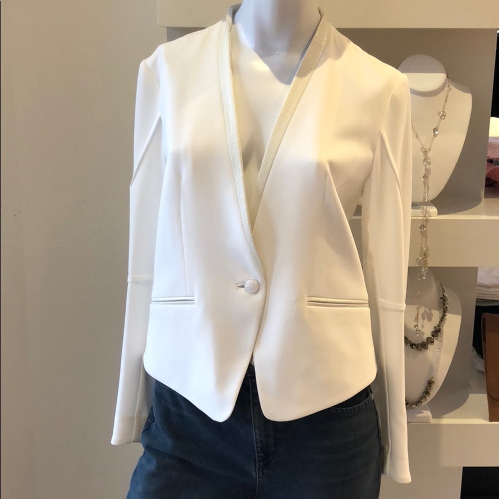 Rag & Bone White Blazer
